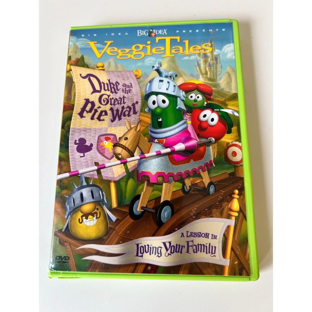 VeggieTales Duke and the Great Pie War DVD, 2005